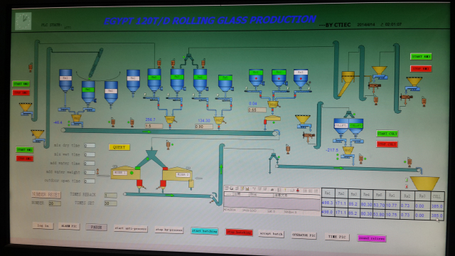 原料系统自动配料工程
